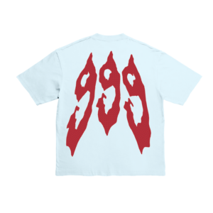 999 Barbed Wire Tee (Light Blue)