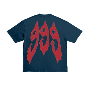 999 Barbed Wire Tee (Navy)