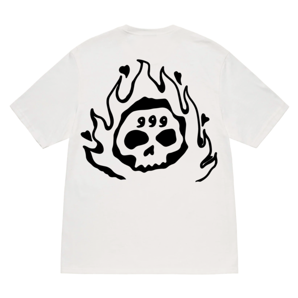 BURNING HEART TEE WHITE