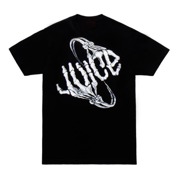 Juice WRLD X VLONE Bones Tee Black